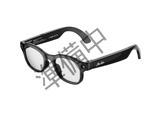 【AuBee Microwear W AI 3 Pro スマートグラス】 マグネット式ワイヤレス充電対応 メラ付き AIグラス 800万画素 1200p動画撮影 ChatGPT連携 超軽量44g Bluetooth 5.4 ハンズフリー通話 マットブラック