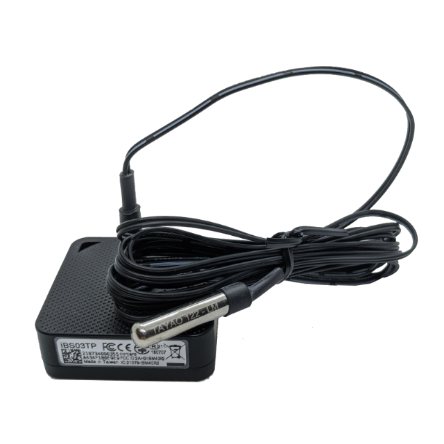 外部プローブ付き 高精度BLE温度センサー iBS03TP